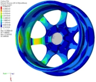 汽车轮毂的拓扑优化设计的图21